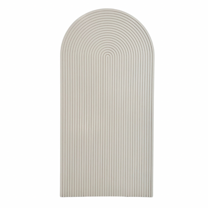 White Ripple 6 FT Wall