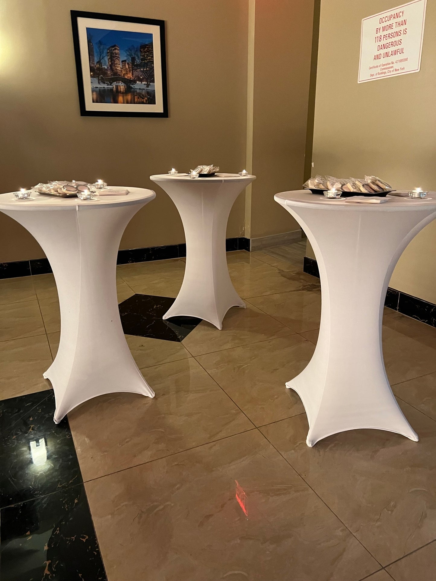 bridal-individual items rented/ decor add on