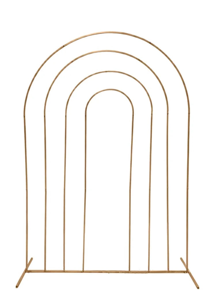 rainbow arch backdrop frame