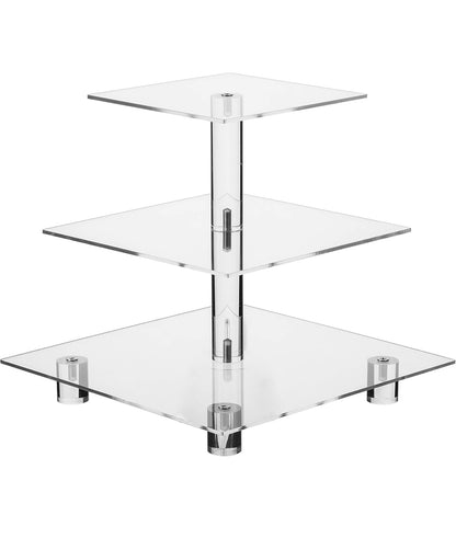 Clear Acrylic Cup Cake Stand