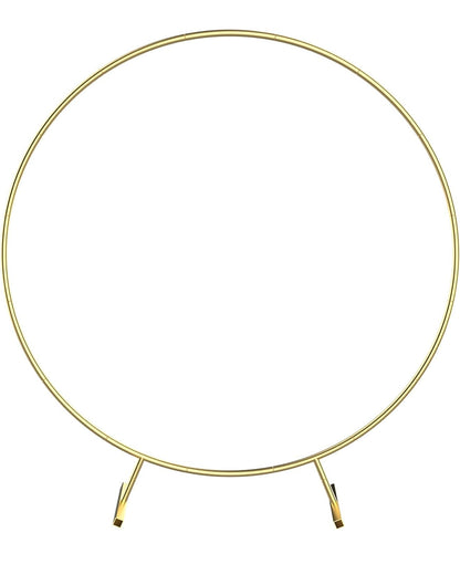 7.5 FT Heavy Duty Gold Round Stand