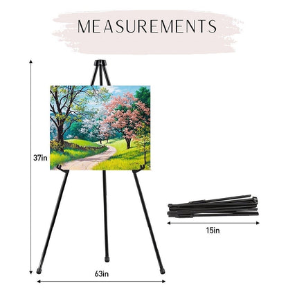 63” Custom Signage & Stand