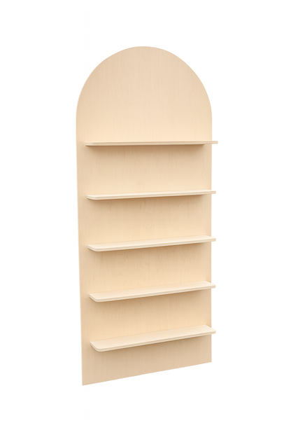 Treat Wall With Folding Shelves